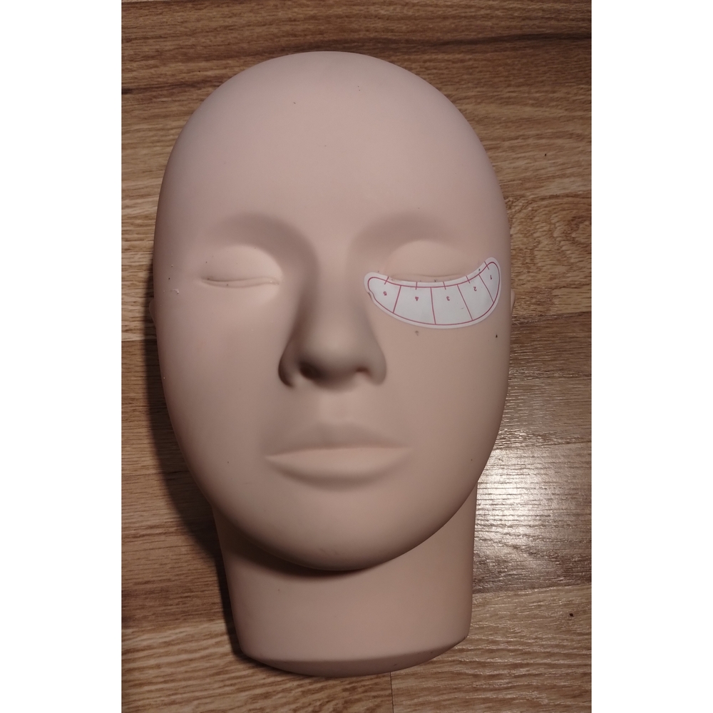 Realistic Practice Mannequin Head for Makeup